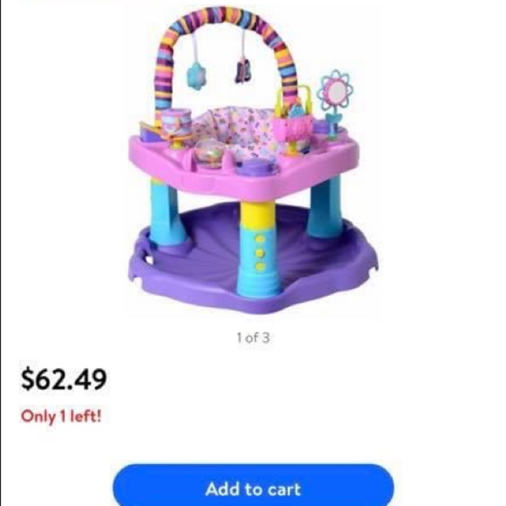 Exersaucer bouncer